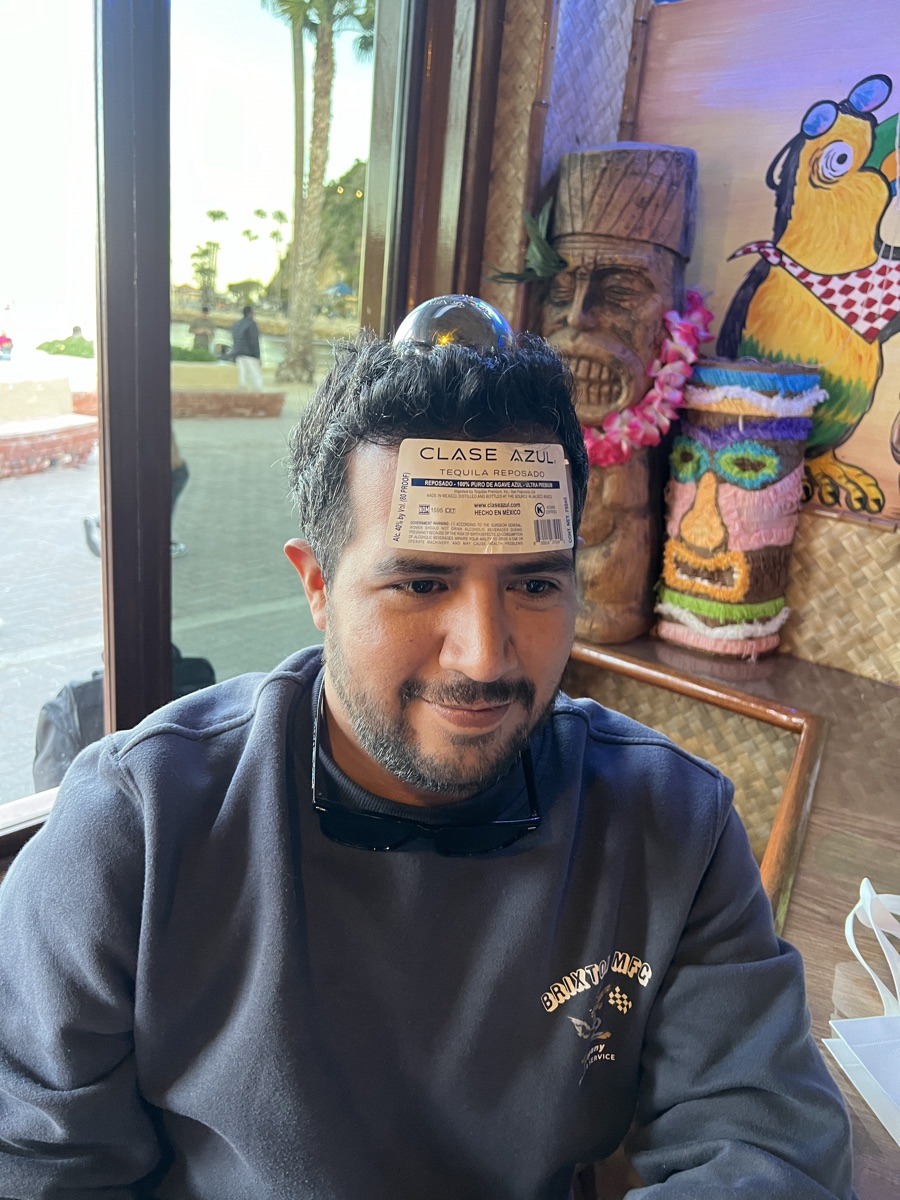 Island cocktail hour